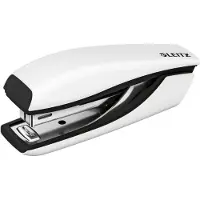 Leitz WOW Mini Nietmachine - Capaciteit van 10 vel - Inclusief Nietjes - Voor Kantoor En Thuiswerken - Wit