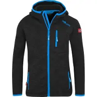 TROLLKIDS - Kid's Jondalen Jacket XT - Fleecevest 128, zwart/blauw