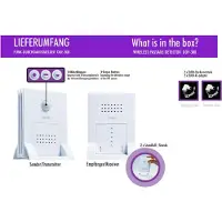 Modern-Electronics Doorgangsmelder DGF-300 Wit Met bewegingsmelder 41058