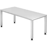 Hjh OFFICE PRO QUEO 19 S - Wit 180 x 80 Tafelhoogte I In hoogte verstelbaar