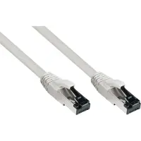 GOOD CONNECTIONS S/FTP CAT8.1 40 Gigabit netwerkkabel / grijs - LSZH - 1 meter
