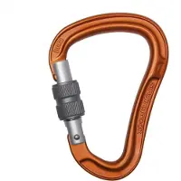 Singing Rock Bora Screw-lock Karabijnhaak Zwart