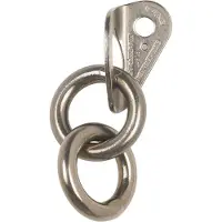 Austrialpin - Hanger Top 10 mm Double Ring - Zekeringspunt 10 mm, uncoloured