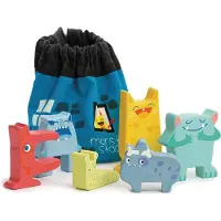 Tender Leaf Toys Stapelspel Monster (materiaal: hout, kinderspeelgoed) 7508344
