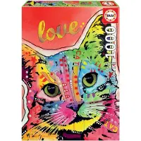 Educa Borras - puzzel - 1000 stuks - Dean Russo - Tilt Cat love