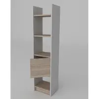 Hannah Home Boekenplank - Wit Cordoba - 33,1 x 150 x 29,5 cm
