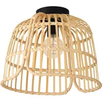 Eglo Rotan plafondlamp Glyneath Ø 37,5cm