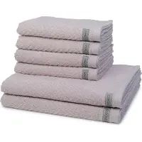 Ross Dames en Heren 4 X handdoek 2 X douchehanddoek - in set Smart