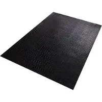 Floordirekt Rubber loper - Rubbermat - Traanplaat - 3 mm - 100 x 100 cm