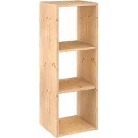 Astigarraga Modulaire Boekenplank Van Massief Grenenhout Met 3 Vakken