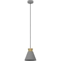 Eglo Twicken Hanglamp - E27 - Ø 22 cm - Grijs/Goud -Staal