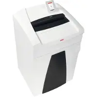 HSM SECURIO P40i papiervernietiger, veiligheidsniveau 4, deeltjes snijden 4,5 x 30 mm, 36 vel, CD papiervernietiger, wit