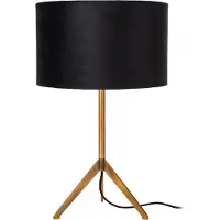 Lucide TONDO - Tafellamp - Ø 30 cm - 1xE27 - Mat Goud / Messing