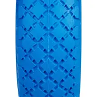 Relaxdays steekwagenwiel - 3.00-4 - set van 2 - massief PU rubber - anti-lek - 100 kg - zwart-blauw