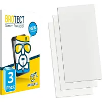 BROTECT Screenprotector 3 Stuks voor Astell&Kern A&norma SR35 Beschermglas transparant