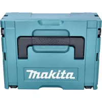 Makita DBO 484 RGJ Accu vlakschuurmachine 18 V 112 x 102 mm + 2x accu 6.0 Ah + lader + Makpac