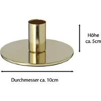 Novaliv 12x kaarsenhouder Adventskrans goud 10x5cm tafelkaarshouder modern scandinavisch chique kaarsenhouder kersttafeldecoratie kaarsen kaarsdoorn woonkamer kaarsenhouder vintage