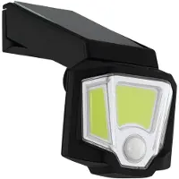 Eglo Tuinverlichting, Lampen Wandlamp SOLAR 10 W, 6500K, Zwart, Dimbaar: niet