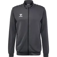 Hummel Sportsweatvest 'AUTHENTIC' donkergrijs / zwart / wit