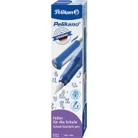 Pelikan vulpen Pelikano Original - Rechtshandig - Blauw - F-punt