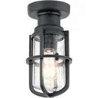 Kichler Mini LED Tuin Pilaar Suri | 1X E27 Max 40W | IP44 (Outdoor) | Textured Black