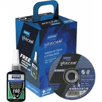 Norton Shield Vulcan Multimateriaal Doorslijpschijf 125 Mm