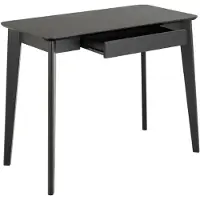 Ebuy24 Ropan bureau 1 lade zwart.