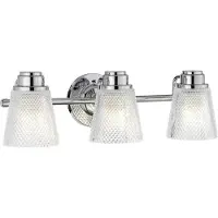 Quintiesse LED Badkamerarmatuur Hudson | 3W 3000K 300Lm 830 | IP44 | Dimbaar | Polished Chrome