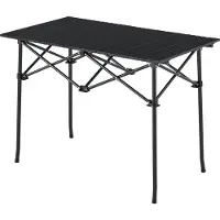 En.casa Tuintafel Castilenti klaptafel 94x55x68 cm zwart []