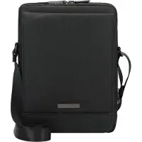 Davidt's Business Herentas Black - Luxe heren schoudertas - Sportieve / Stijlvolle Herentas zwart - Compact en Praktisch