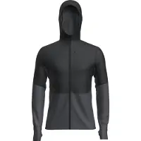 Icebreaker Funktionele fleece-jas 'Descender' donkergrijs / zwart