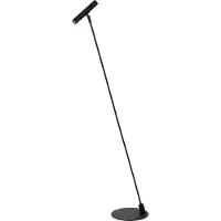 Lucide ALEC - Vloerlamp - LED - G9 - 1x3W 2700K - Inclusief omwisselbare ringen - Zwart