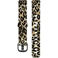 Strap-it Siliconen Smartwatch bandje - Geschikt voor Lucky Leopard Fitbit Inspire 3 bandje - Horlogeband / Polsband / Armband - Maat: Maat S