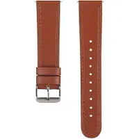 Strap-it Leren smartwatch bandje - geschikt voor Polar Grit X / Grit X Pro / Vantage M / M2 / M3 / V3 - strak bruin