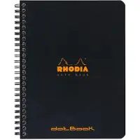 Rhodia notitieboek A5+ Punt - Zwart