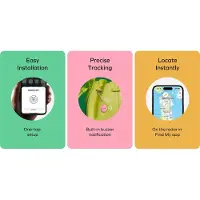 Momax Pinpop - Apple GPS en Bluetooth tracker - White
