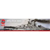 Wittmax Modelbouwpakket Schepen - 04210V HMS Iron Duke - Vintage Classics - Marine Schip Plastic - 1:600 - Modelbouw
