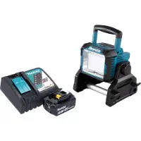 Makita DEADML 811 RT1 accu bouwspot 14,4 / 18 V 3000 lm LED + 1x oplaadbare accu 5,0 Ah + lader
