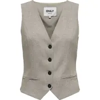 ONLY Bodywarmer 'ONLLIinda' taupe
