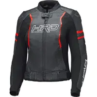 Held Street Rocket 4 Dames Zwart Rood Leren Motorjas Maat 36