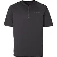 Vaude Bike - Tremalzo Q-Zip Shirt - Fietsshirt L, grijs