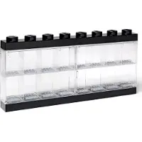 LEGO Opbergbox Lego Minifiguren Zwart 16-delig