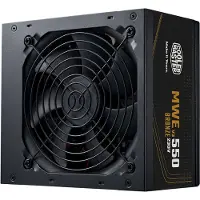 Cooler Master Voeding MWE 550W V3, ATX 3.1, 80+ Bronze