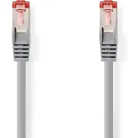 Nedis CAT6 Netwerkkabel | RJ45 Male | RJ45 Male | S/FTP | 30.0 m | Rond | LSZH | Grijs | Doos - CCGB85221GY300
