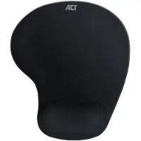 ACT AC8010 Ergonomische Muismat | Polssteun | Zwart