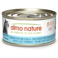 Almo Nature 24x HFC Kattenvoer Nat Tonijn & Geelvinmakreel 70 gr