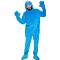 Metamorph Sesamstraat Koekiemonster kostuum - Carnaval kostuum fasching