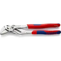 Knipex Sleuteltang | 250 mm Lengte | Tang en Schroefsleutel in Eén | Meer-Componentengrepen - 86 05 250 T BK