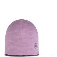 Buff Merino Omkeerbare Kindermuts Roze/Grijs