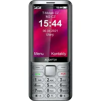 Aligator D950 (3,5") Zilveren Seniorentelefoon (3.50"), Sleutel mobiele telefoon, Zilver